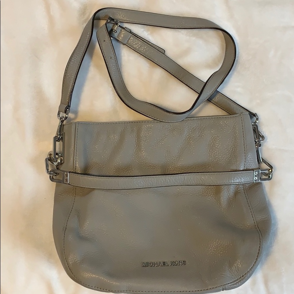 Michael Kors cross body bag w/short and long strap